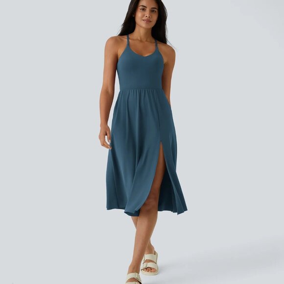 Halara Everyday Midi Chill Dress - Picture 6 of 6